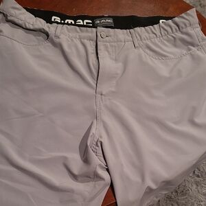 G-Mac Light Gray Golf Shorts